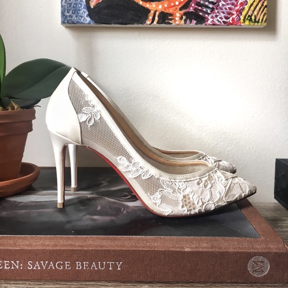 Christian Louboutin Shoes - Christian Louboutin lace 85mm